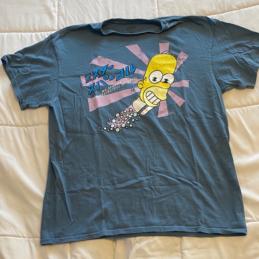 Homer Simpson graphic tee